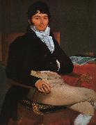 Jean-Auguste Dominique Ingres Portrait of M.Philibert Riviere France oil painting reproduction